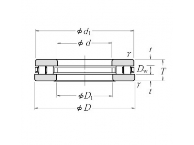 NSK 40 TMP 93 Bearing